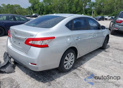 2015 Nissan Sentra Fe+ S/S/Sl/Sr/Sv from USA, damaged, VIN 3N1AB7AP1FY249654